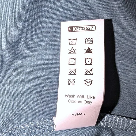 NWT Halara | Stone Blue Breezeful High Low Quick Dry Casual Midi Dress | Small - Picture 8 of 10